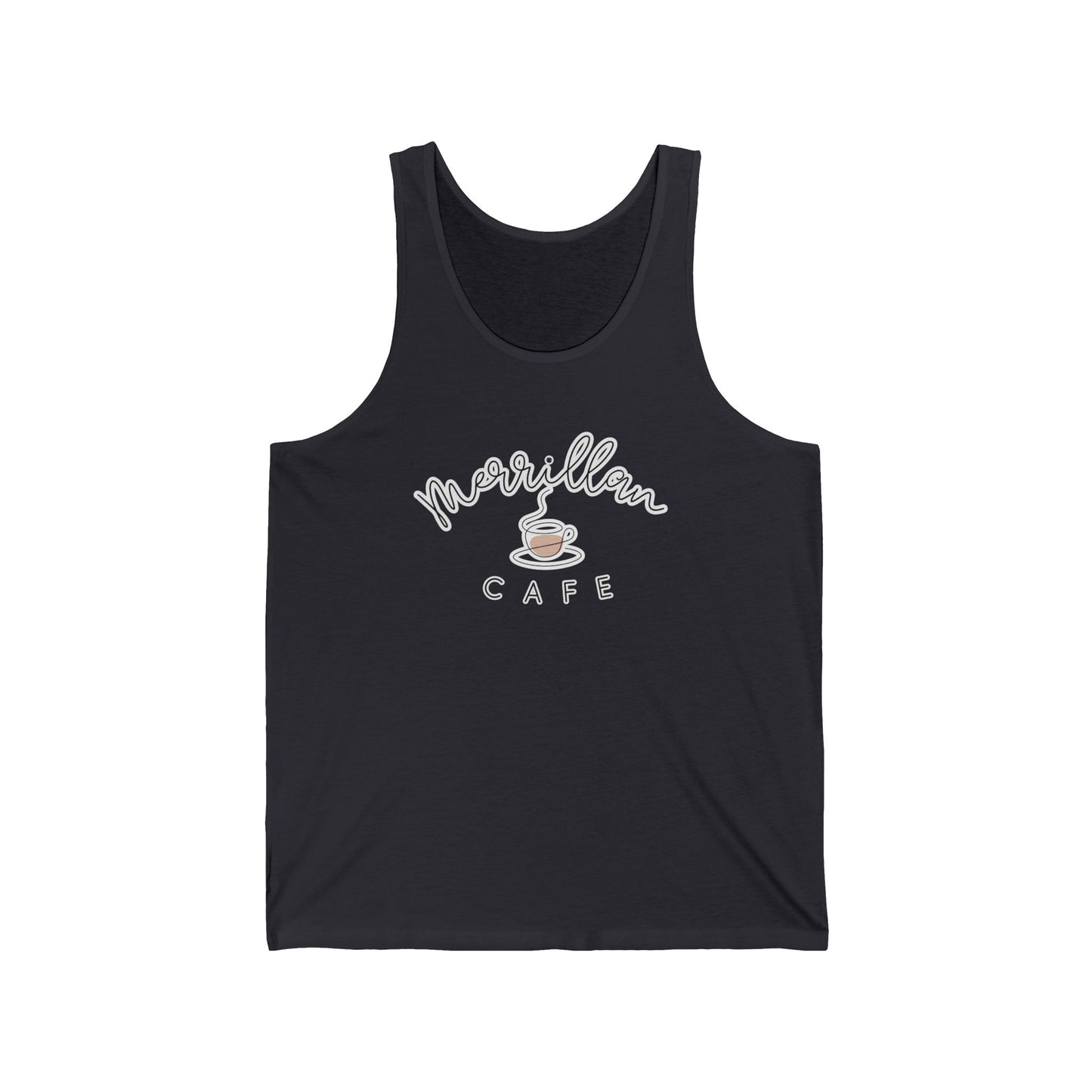 Unisex Jersey Tank – Merrillan Cafe Edition